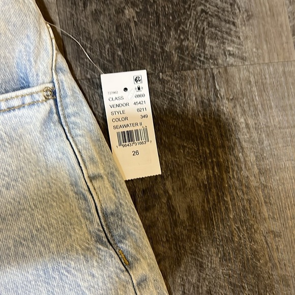 NWT PacSun 90’s Boyfriend High Rise Relaxed Leg size 26 Seawater - Picture 5 of 9